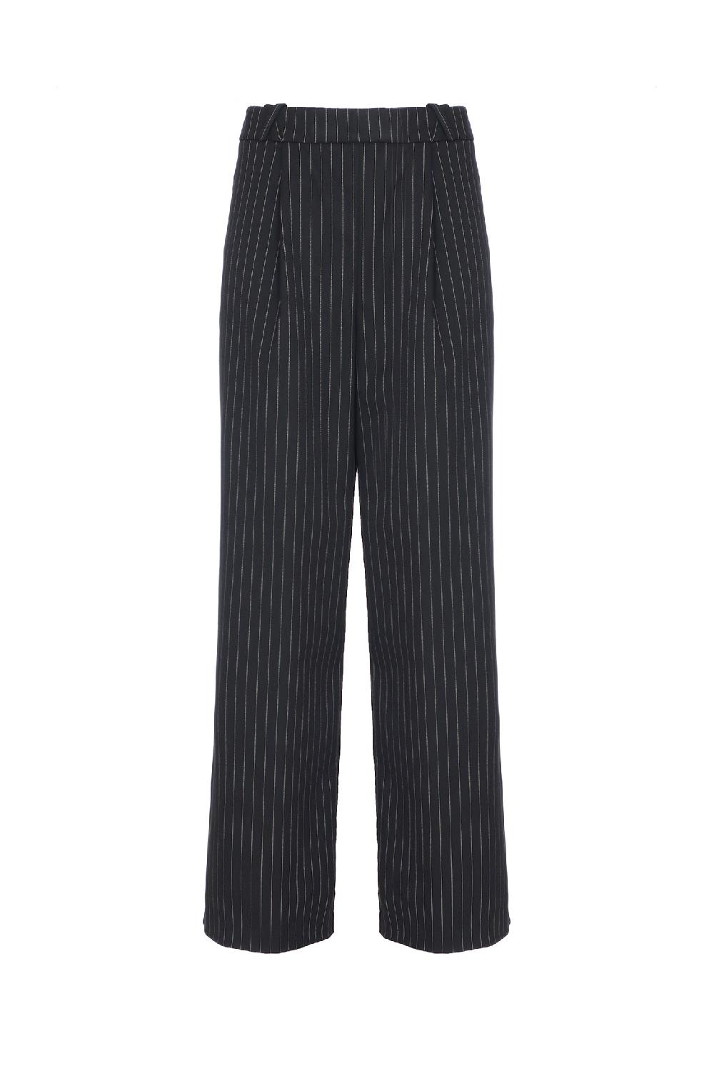 Soallure PANTALONE PALAZZO GESSATO Saldi