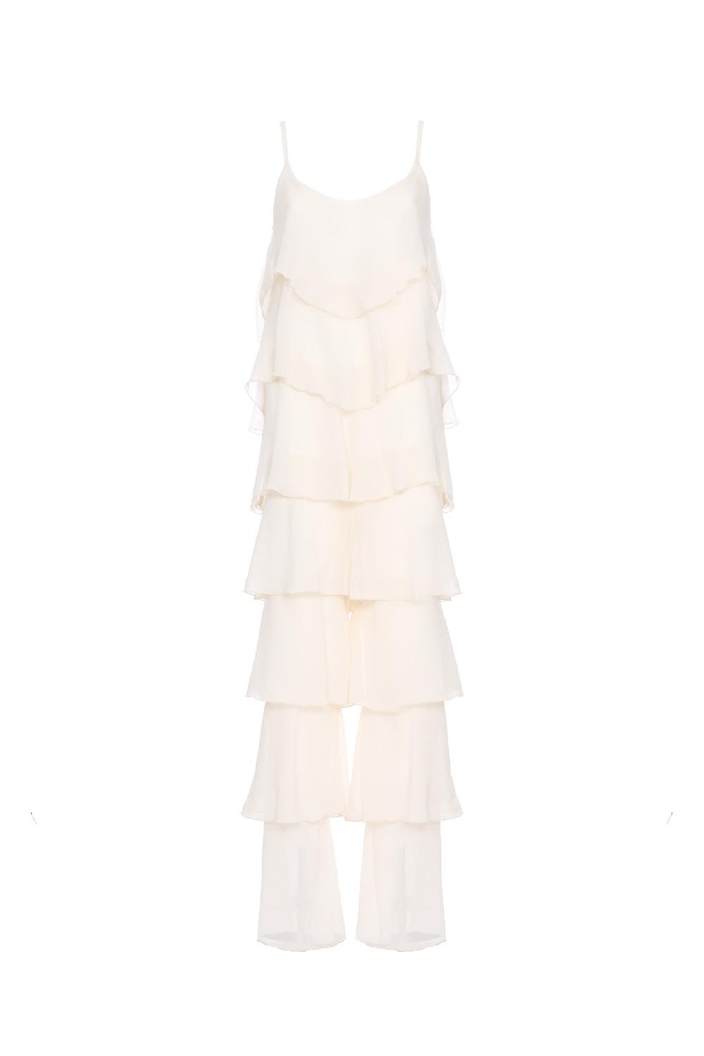 Soallure TUTA A BALZE IN GEORGETTE