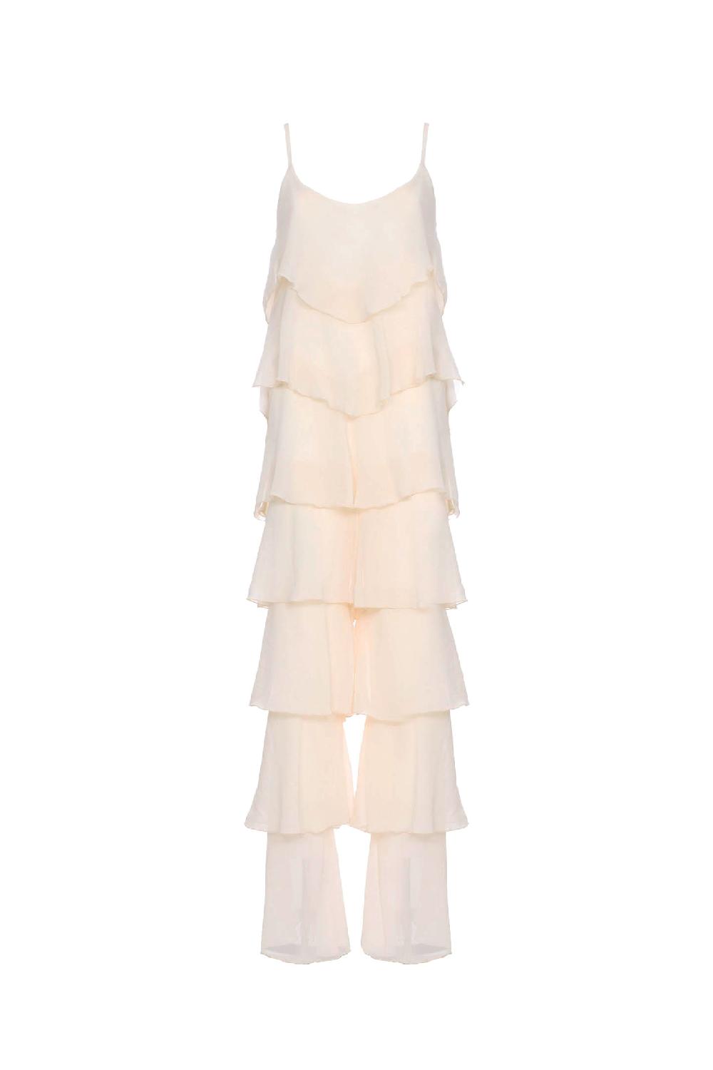 Soallure TUTA A BALZE IN GEORGETTE In Saldo