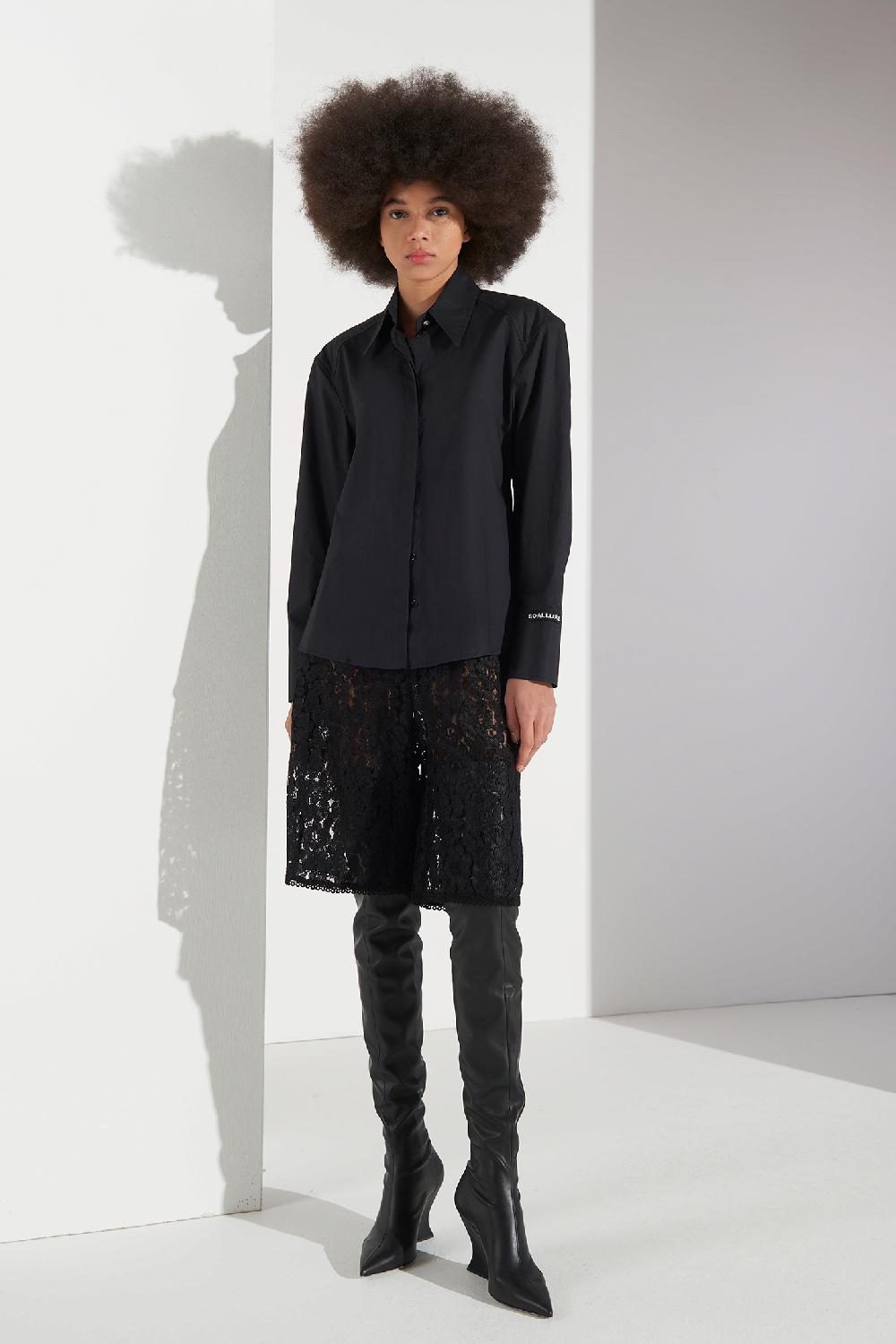 Soallure CAMICIA A CLESSIDRA IN COTONE Acquista Ora