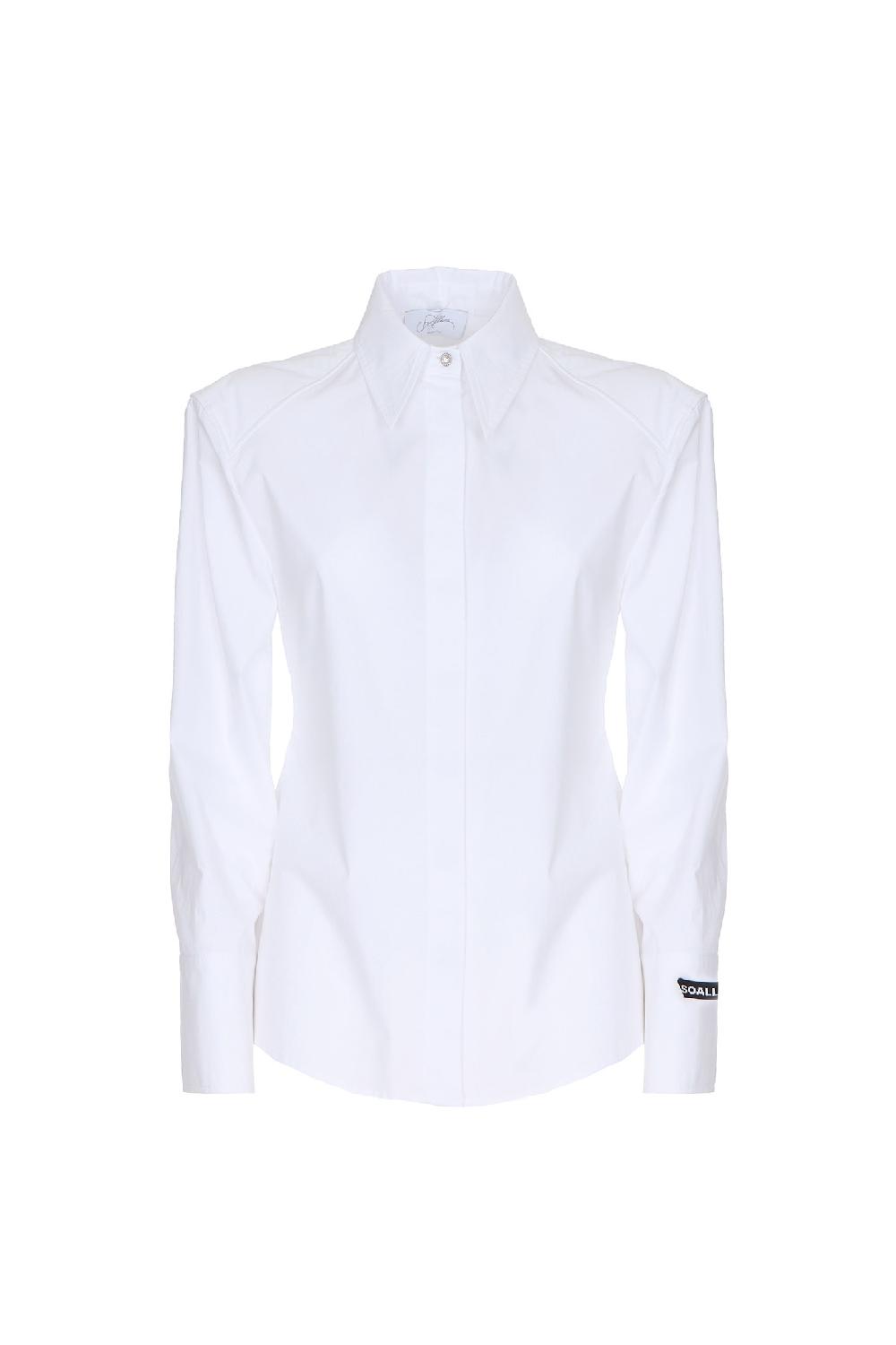 Soallure CAMICIA A CLESSIDRA IN COTONE Acquista Ora