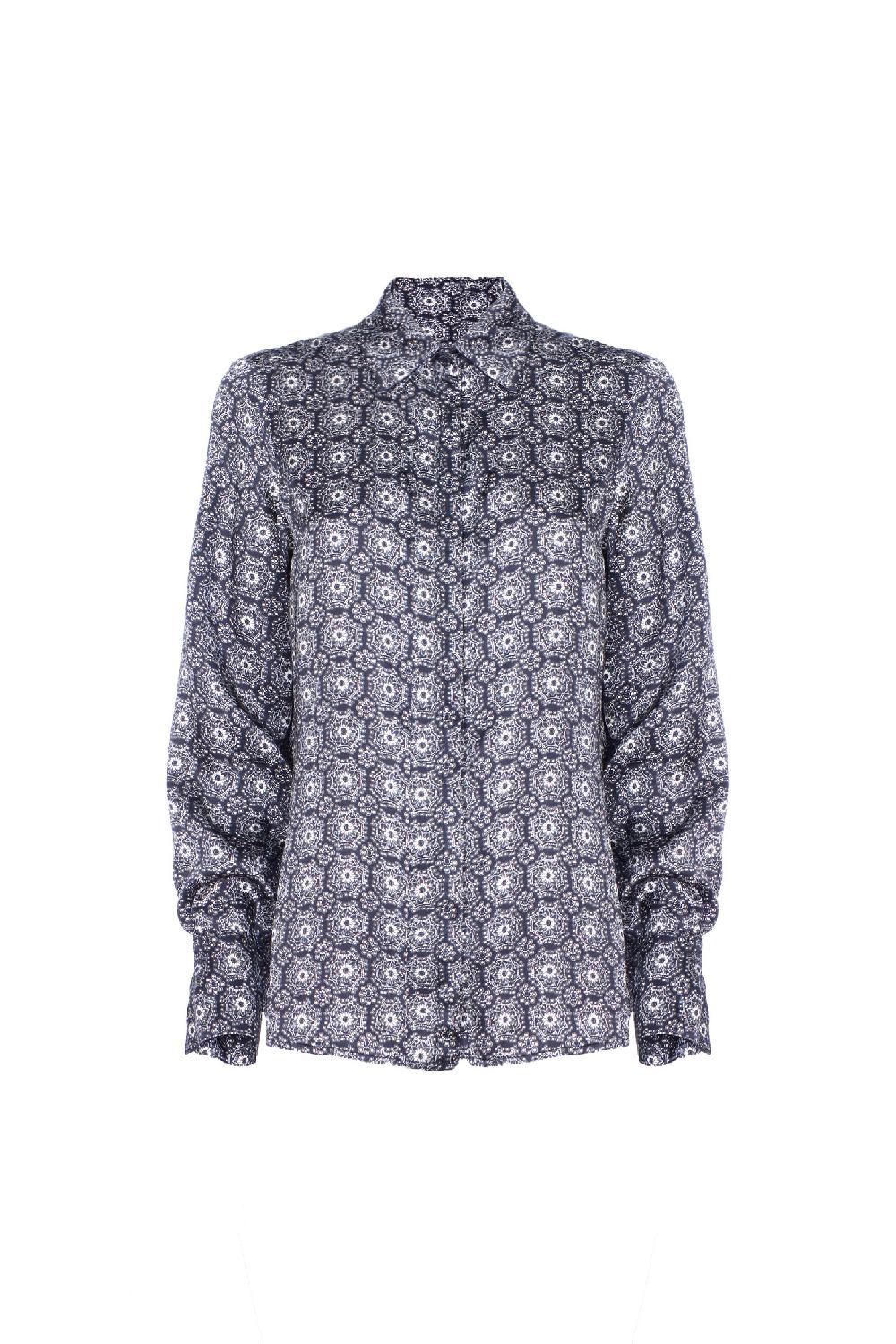 Soallure CAMICIA CON COLLETTO IN RASO Presa