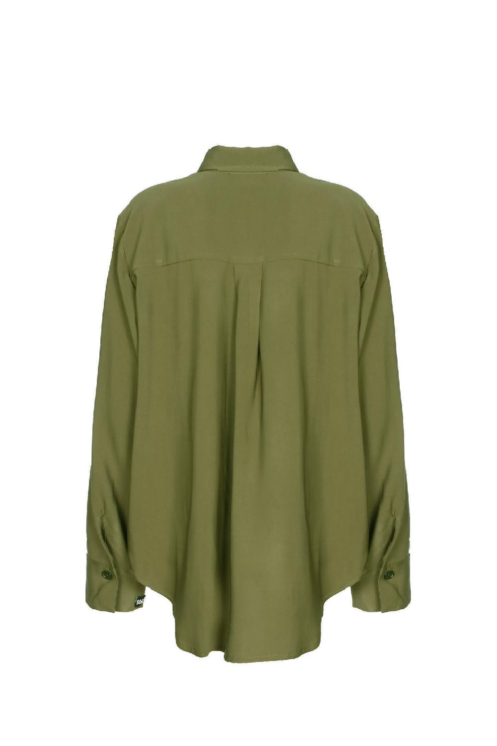 Soallure CAMICIA OVER IN TENCEL Online