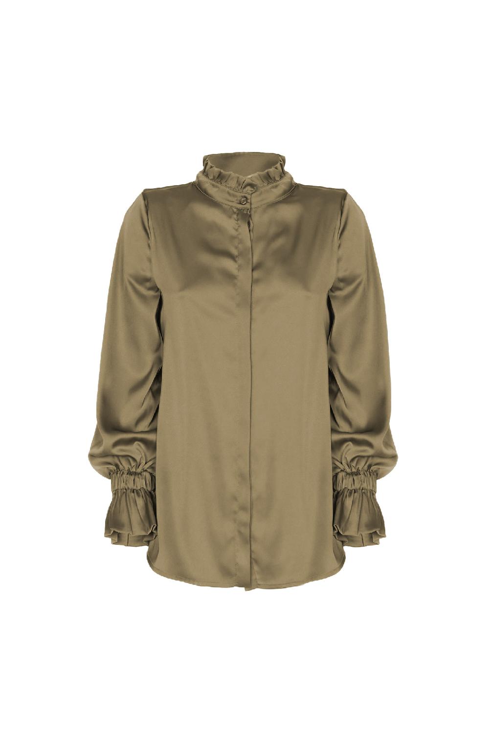 Soallure BLUSA CON ROUCHES Outlet