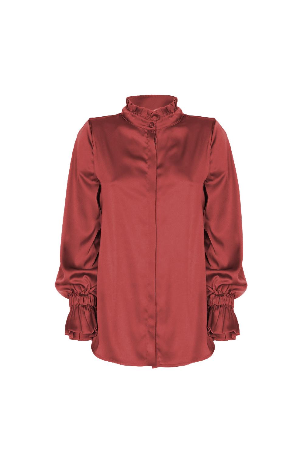 Soallure BLUSA CON ROUCHES Outlet