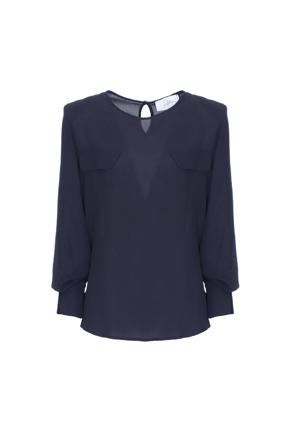 Soallure BLUSA GEORGETTE In Saldo