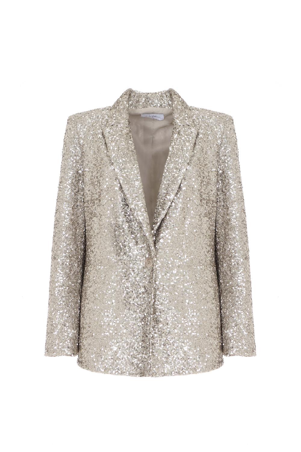 Soallure GIACCA SLIM PAILLETTES Vendita Economica