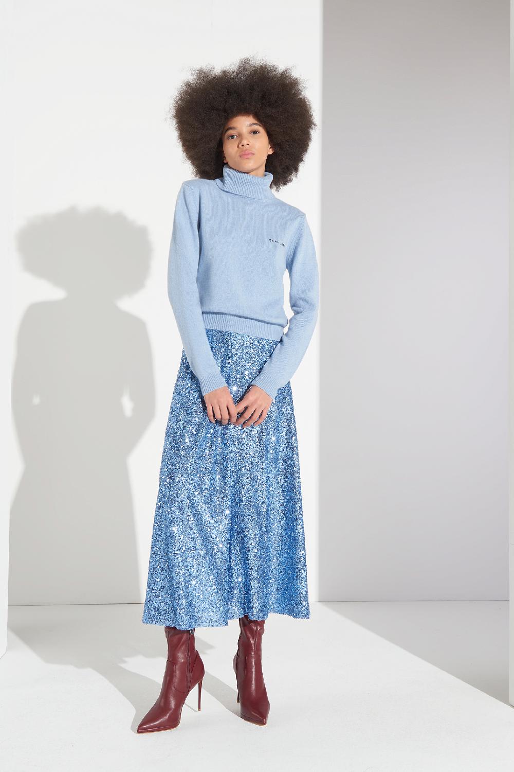 Soallure GONNA MIDI PAILLETTES Qualità