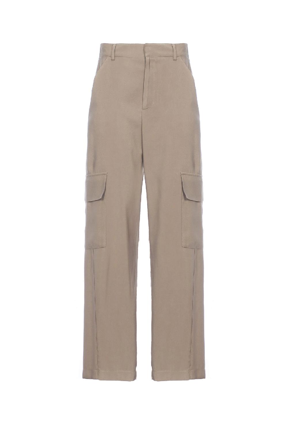 Soallure PANTALONE CARGO TENCEL Qualità Garantita