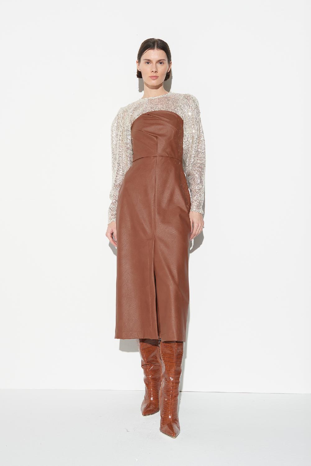 Soallure MAGLIA MANICHE A SBUFFO PAILLETTES Fino Al -60%