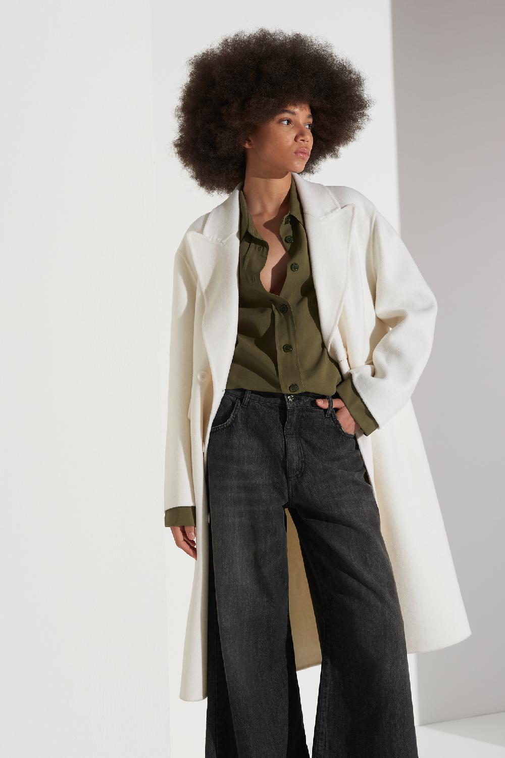 Soallure CAPPOTTO DOPPIOPETTO REVER LUNGO In Saldo