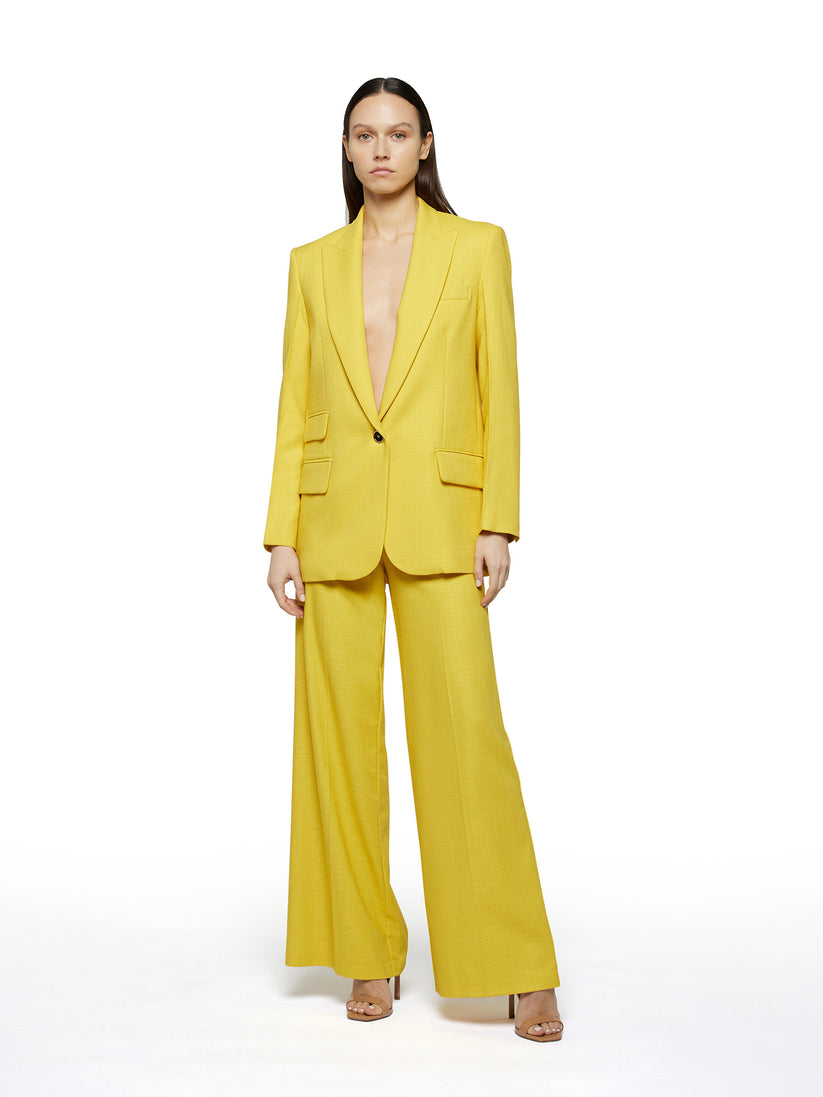 Space Simona Corsellini Pantalone ampio in tramato luxury Saldi