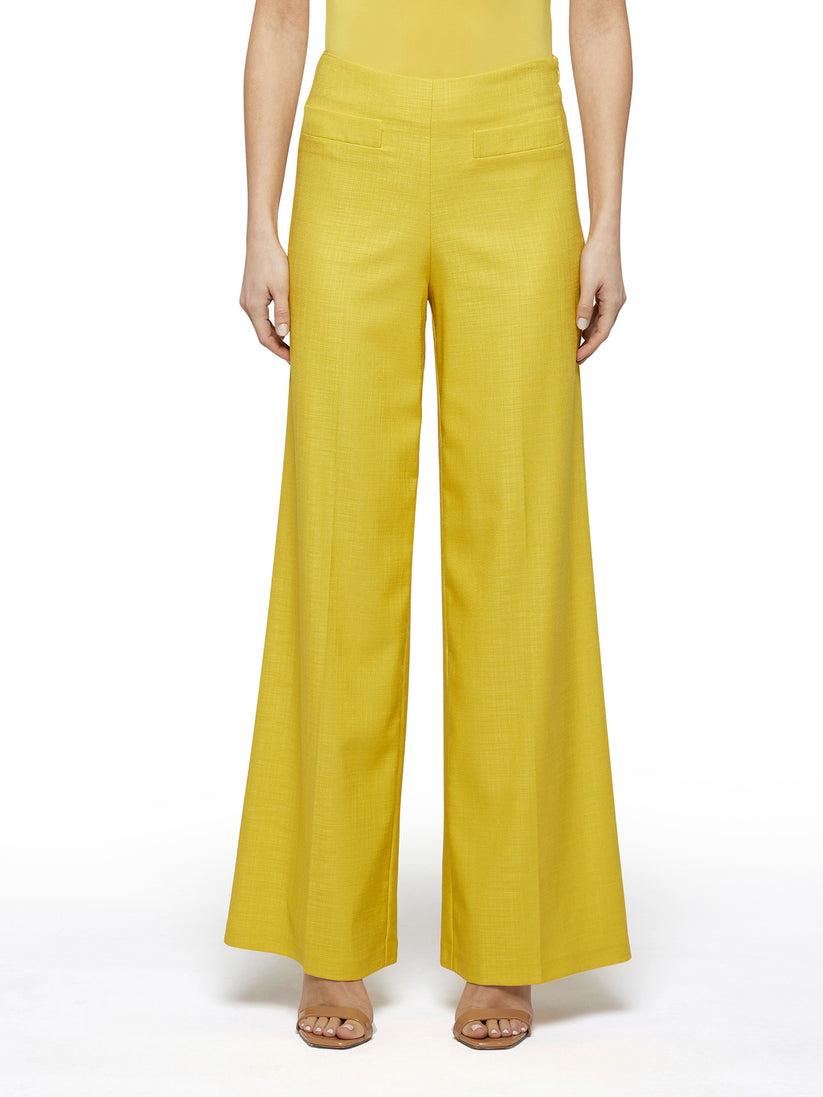 Space Simona Corsellini Pantalone ampio in tramato luxury Saldi