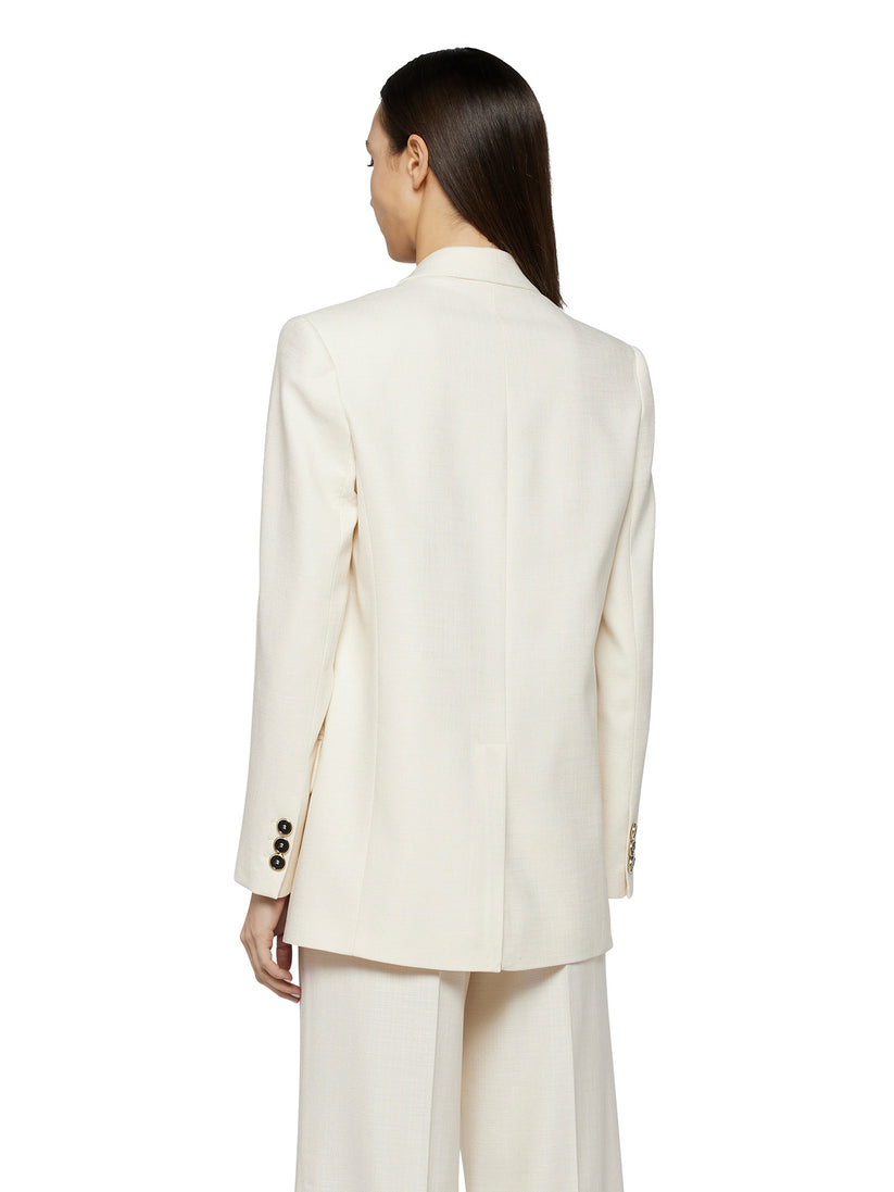 Space Simona Corsellini Giacca dritta in tramato luxury Hotsell