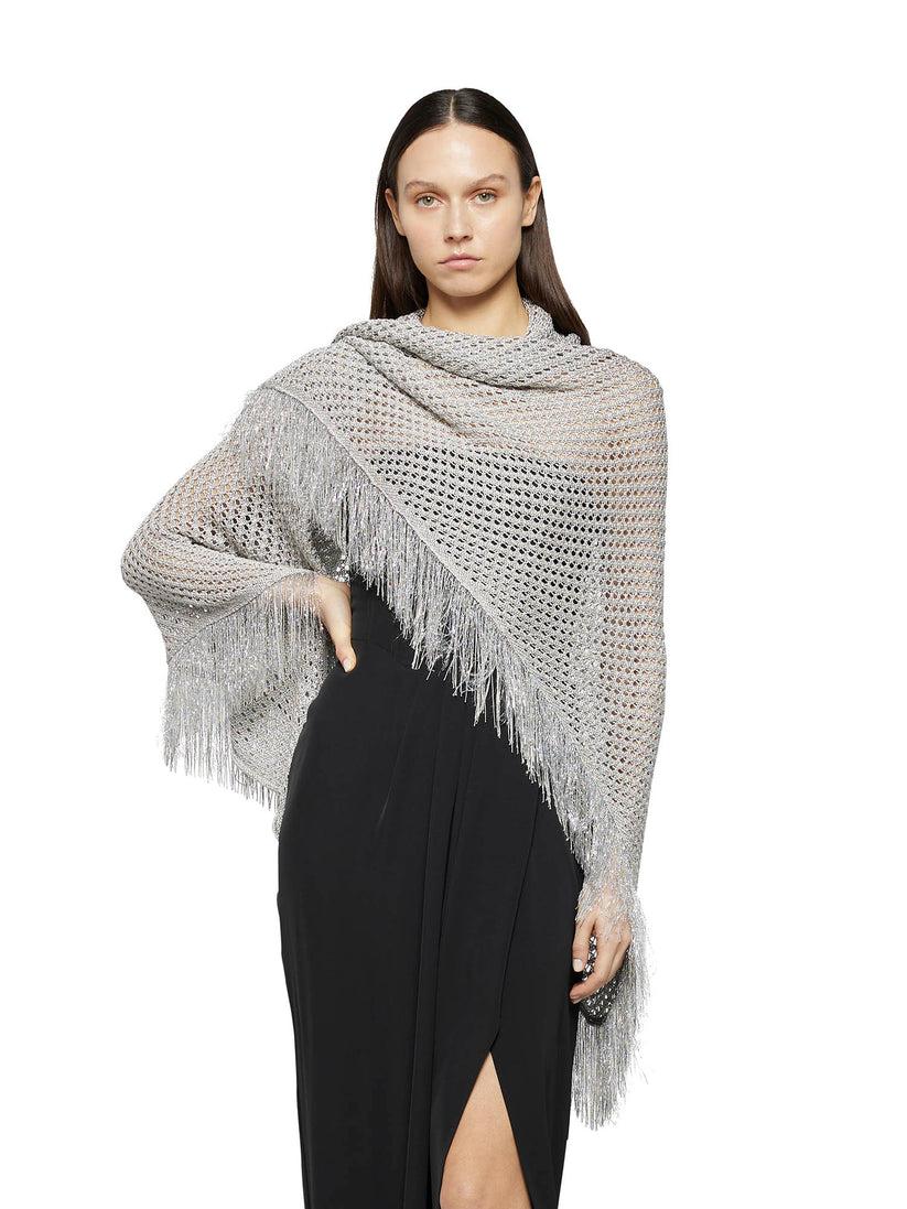 Space Simona Corsellini Scialle in crochet lurex I Più Venduti