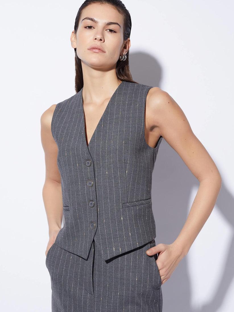 Space Simona Corsellini Gilet gessato Italy