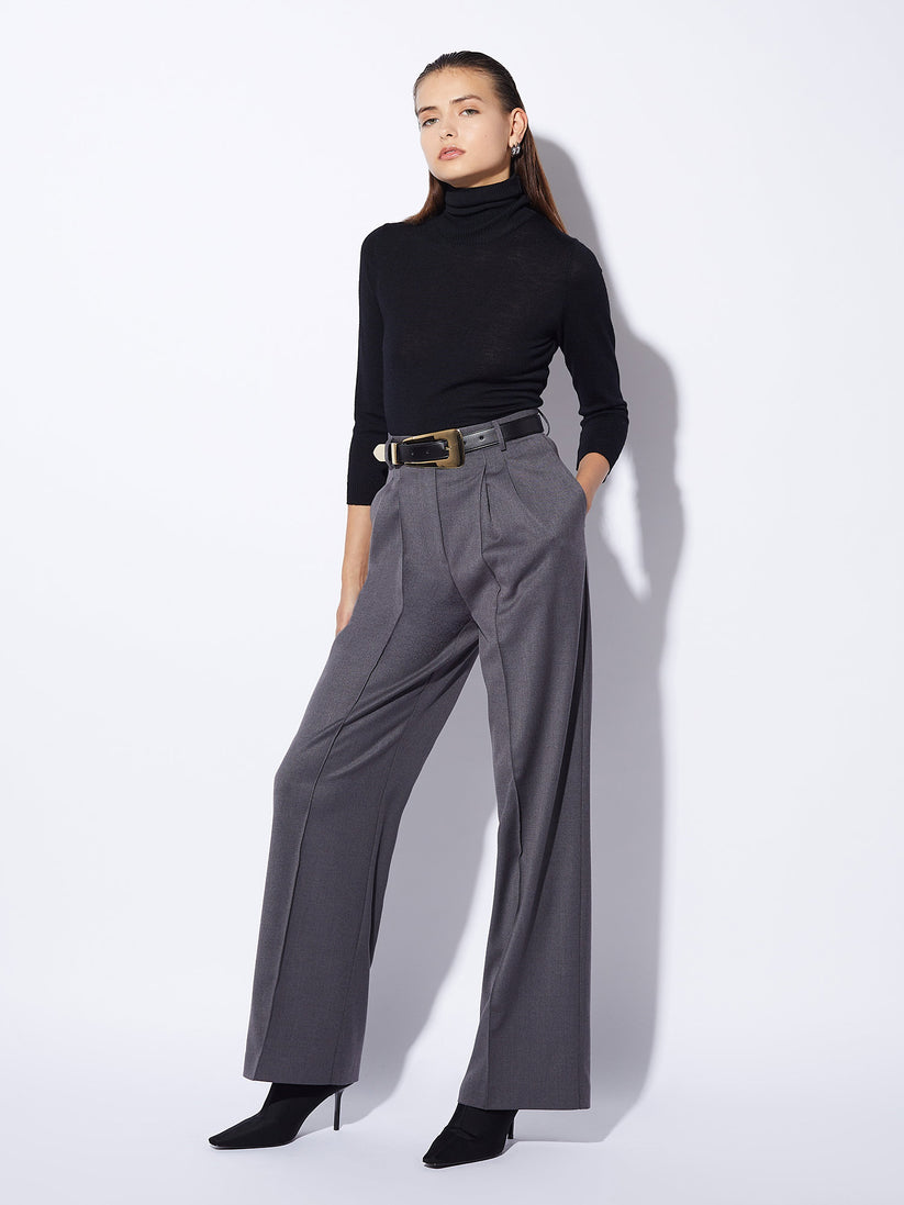 Space Simona Corsellini Pantalone largo con doppie pinces frontali Soddisfazione Garantita