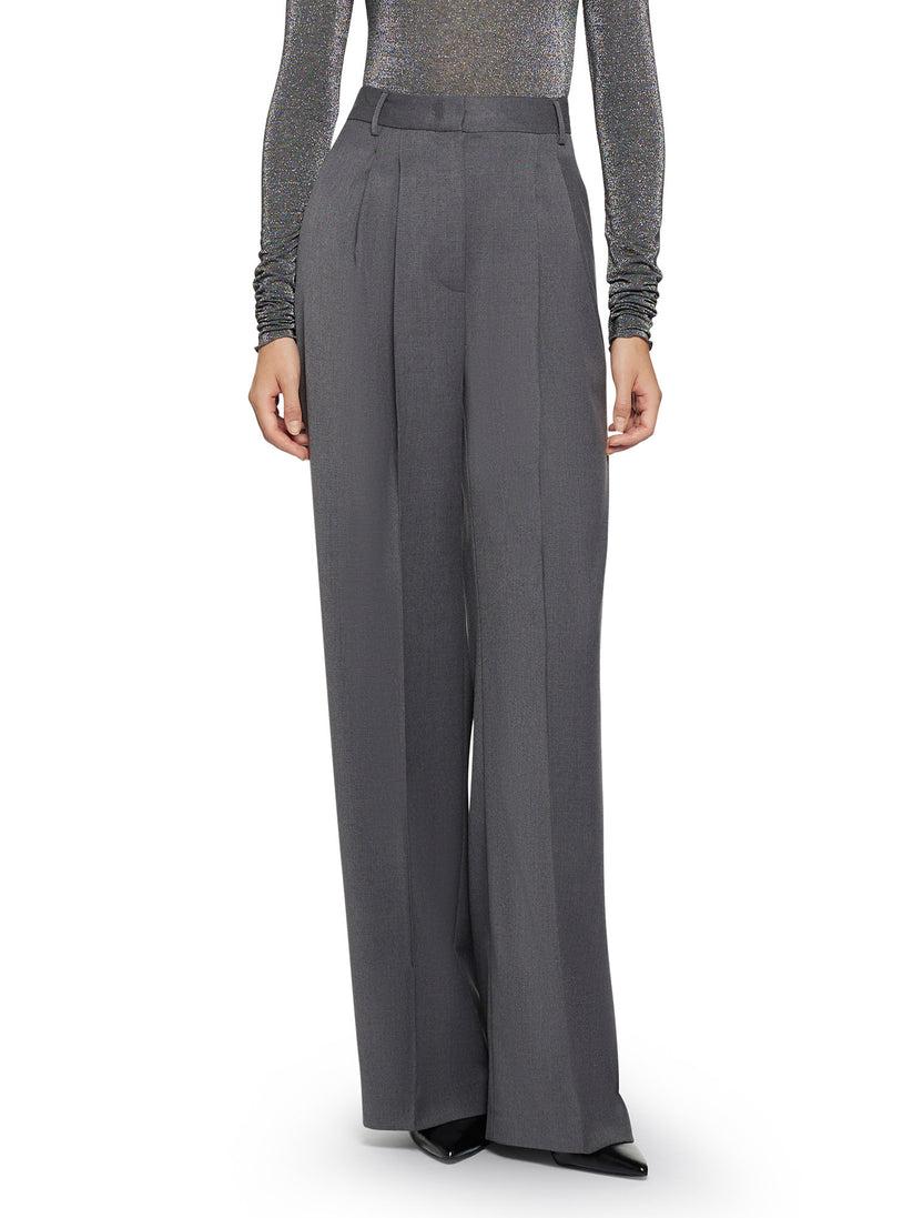 Space Simona Corsellini Pantalone largo con doppie pinces frontali Soddisfazione Garantita
