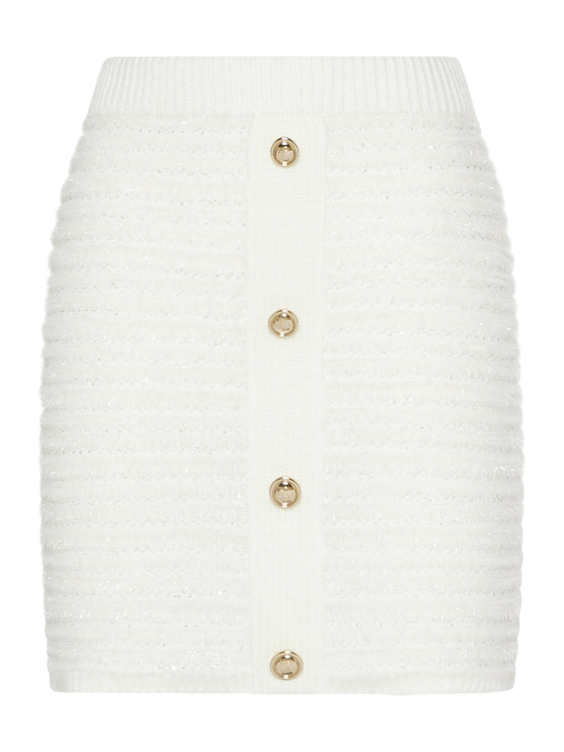 Space Simona Corsellini Minigonna in chanel tricot Sconto