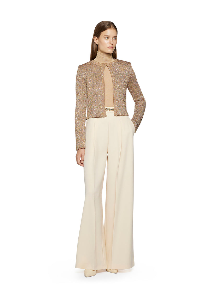 Space Simona Corsellini Giacca in tricot con paillettes Saldi