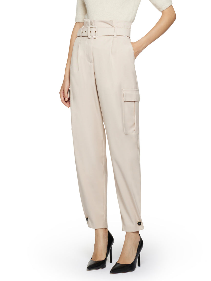 Space Simona Corsellini Pantalone cargo con cintura Italy
