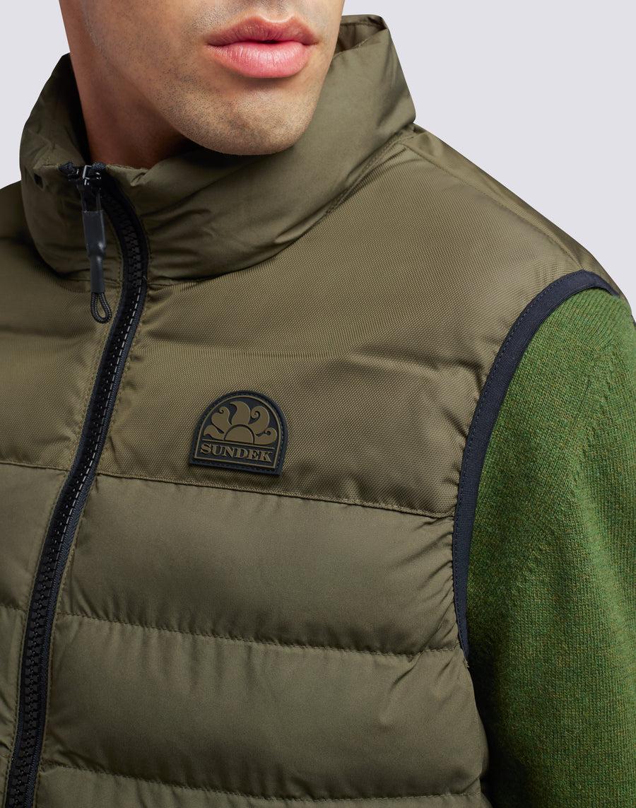 ﻿Sundek gilet trapuntato m999jvdp100-30201 Qualità Garantita
