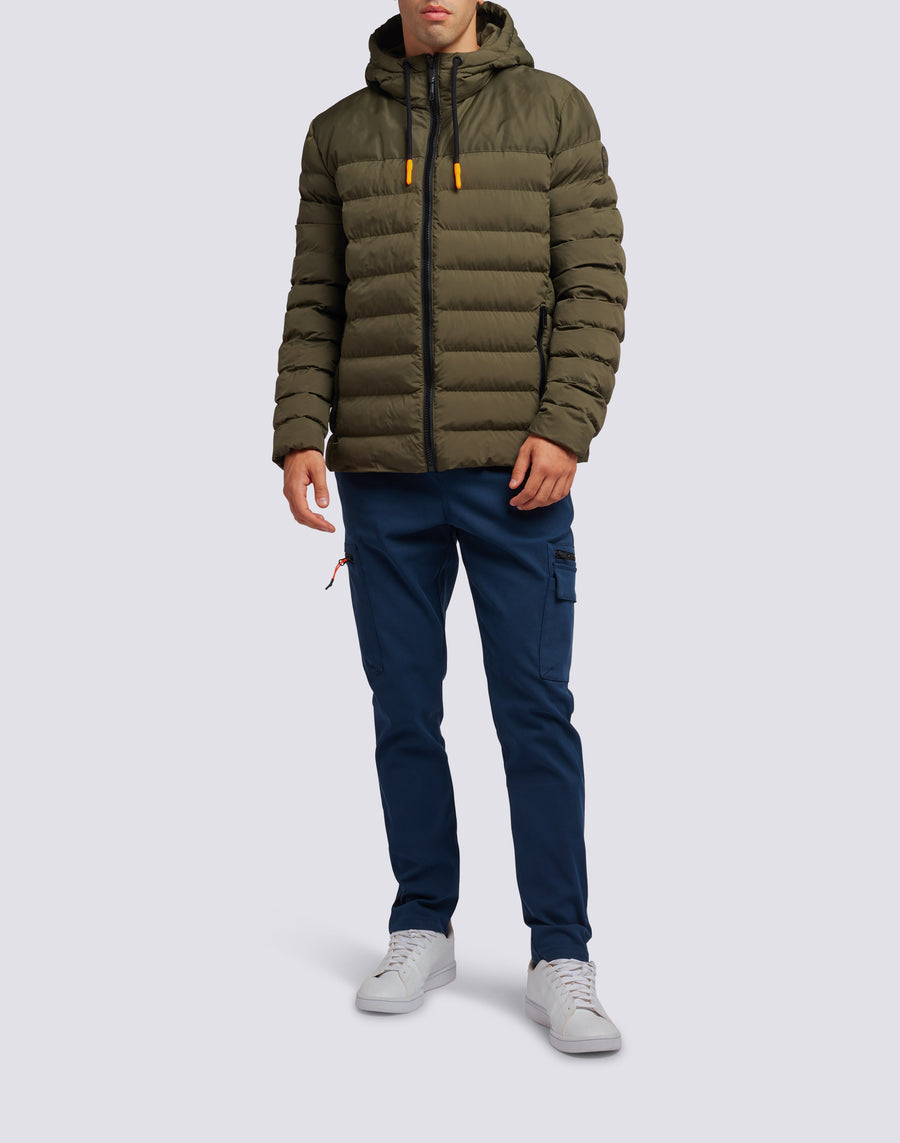 Sundek giacca trapuntata con cappuccio m998jkdp100-30201 Promozione Limitata