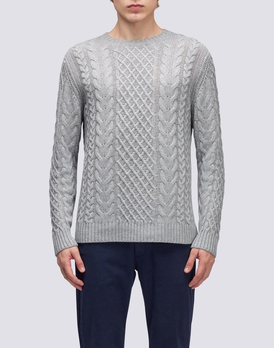 Sundek maglione a girocollo misto cashmere M354KIWS100-02900 Negozio