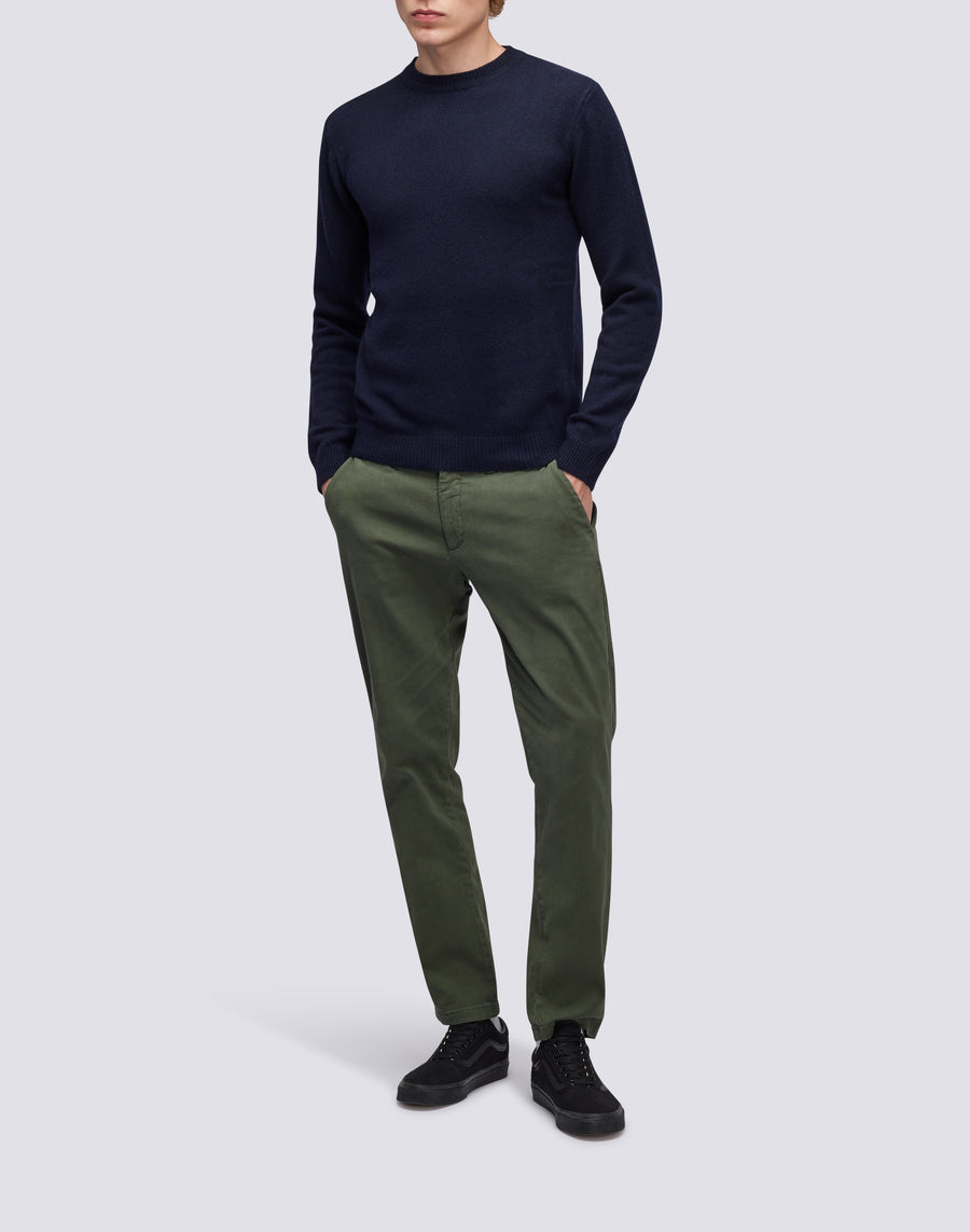 Sundek maglione a girocollo misto cashmere M352KIWS500-00700 Outlet