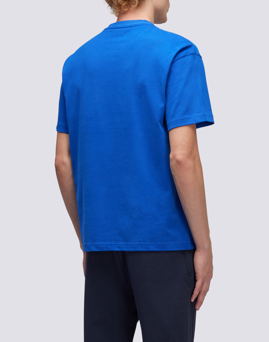 Sundek t-shirt girocollo in cotone con logo M667TEJS700-67501 Hotsell