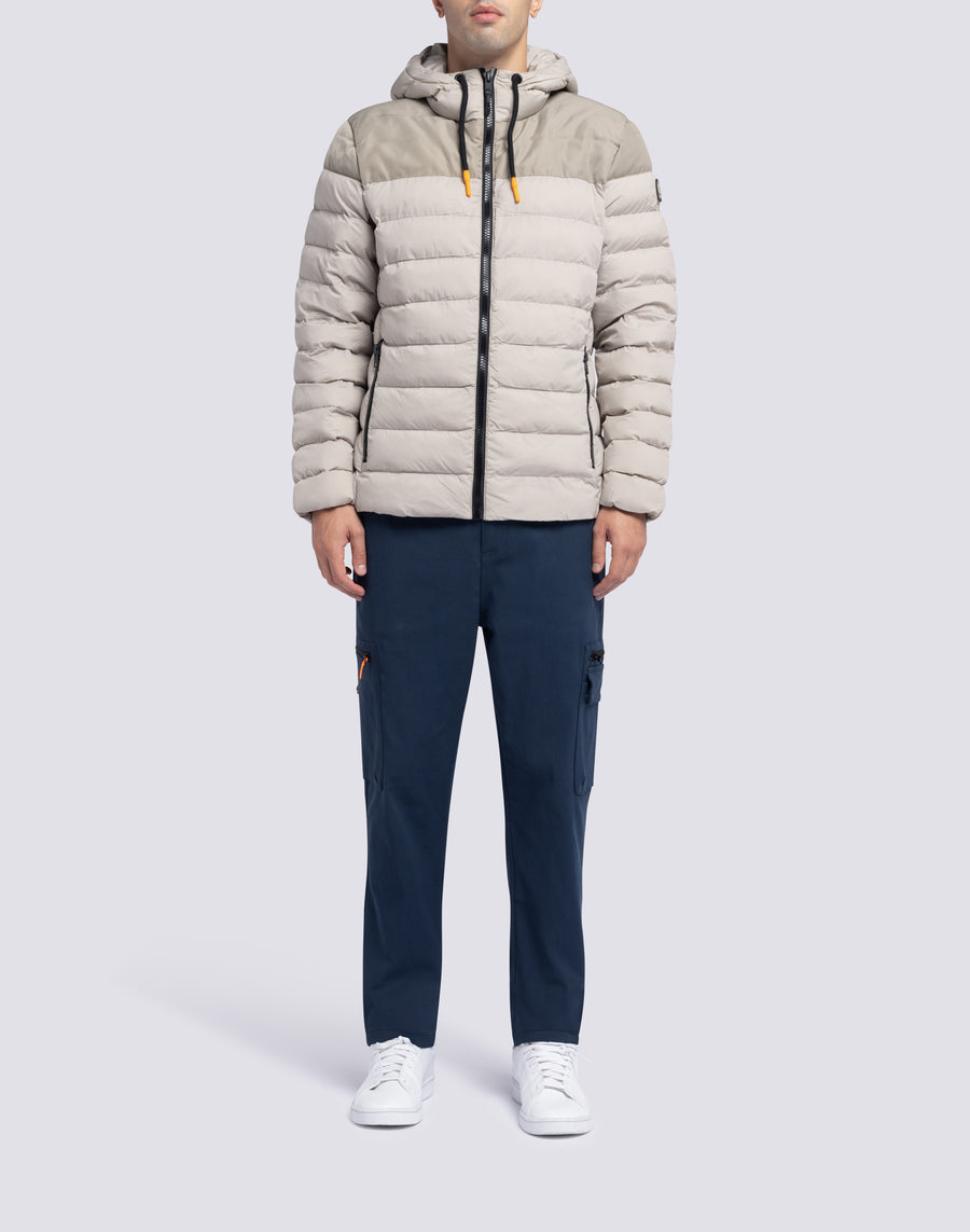 Sundek giacca trapuntata con cappuccio m998jkdp100-65201 Negozio