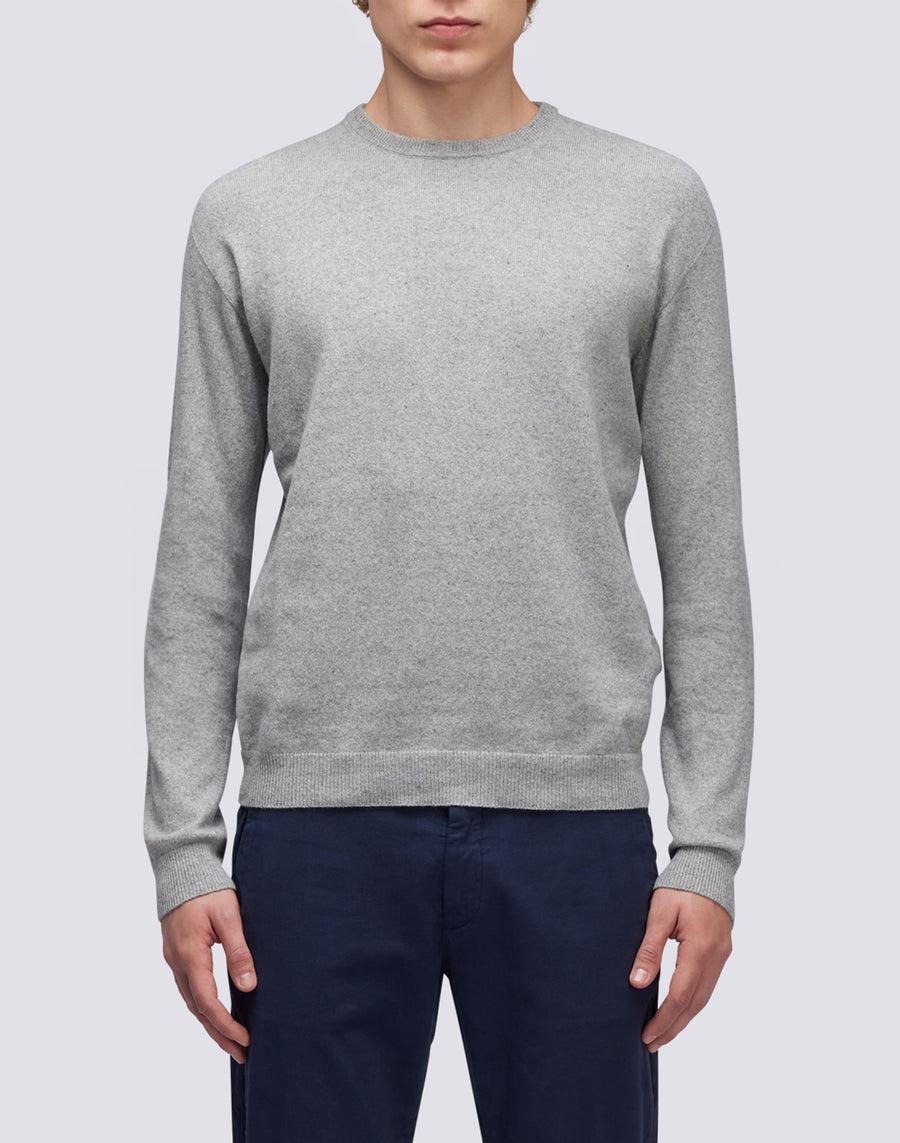 Sundek maglione a girocollo misto cashmere M350KIWS500-02900 In Saldo