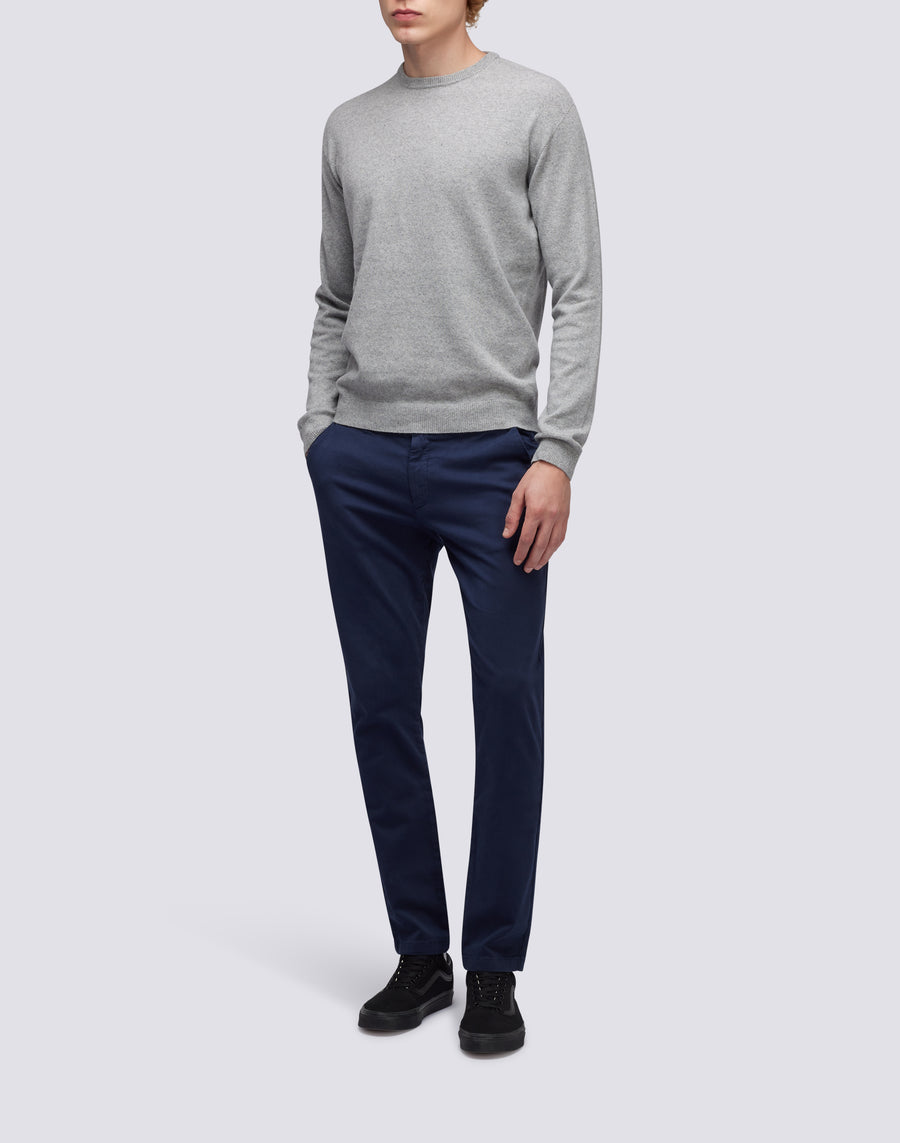 Sundek maglione a girocollo misto cashmere M350KIWS500-02900 In Saldo
