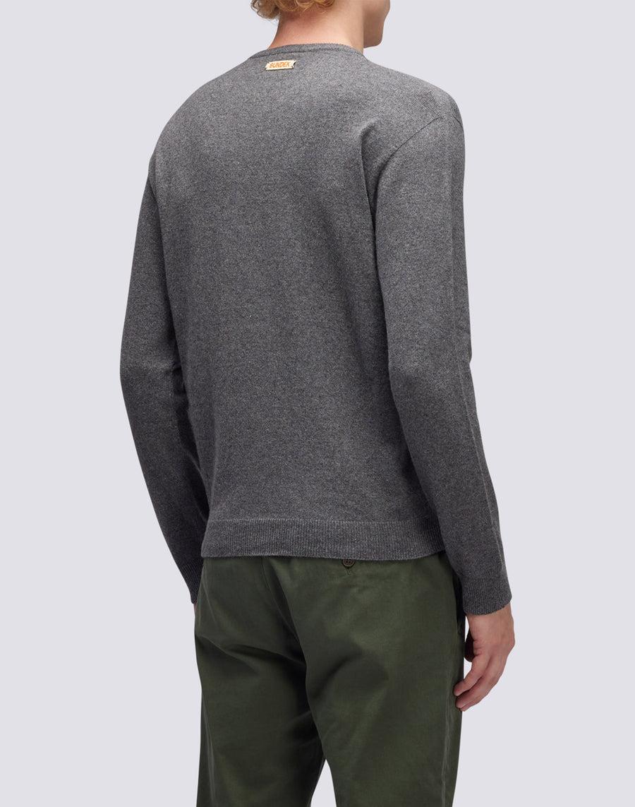 Sundek maglione a girocollo misto cashmere M350KIWS500-33700 Moda