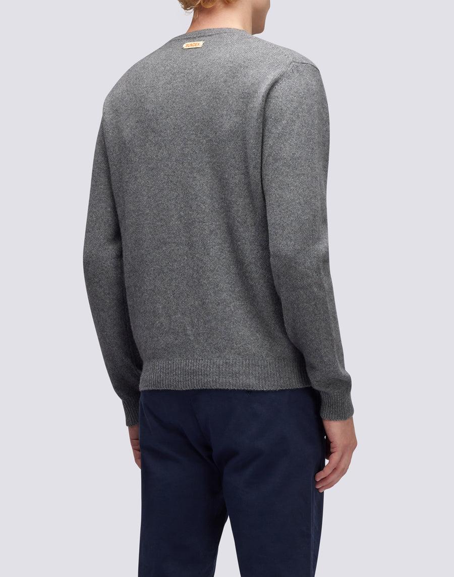 Sundek maglione a girocollo misto cashmere M352KIWS500-33700 2025