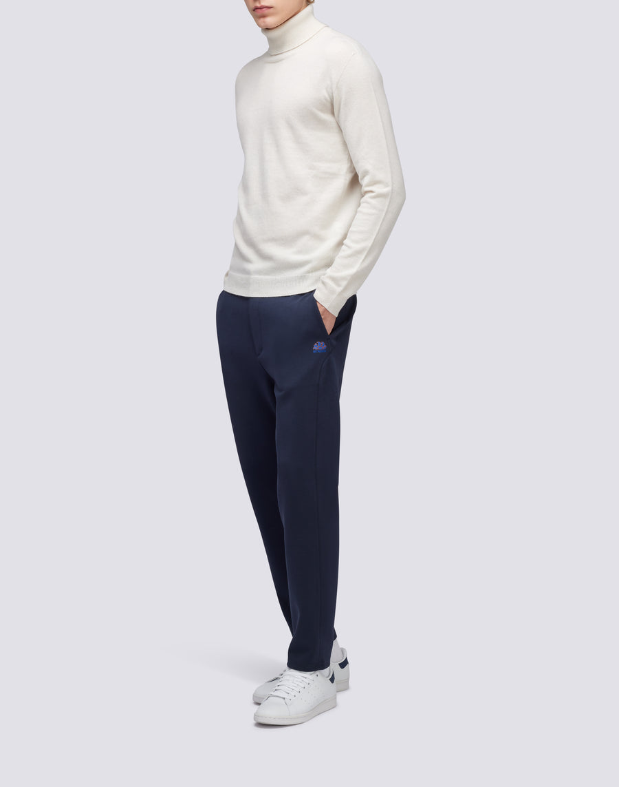 Sundek maglione a girocollo misto cashmere M351KIWS500-03900 Italia