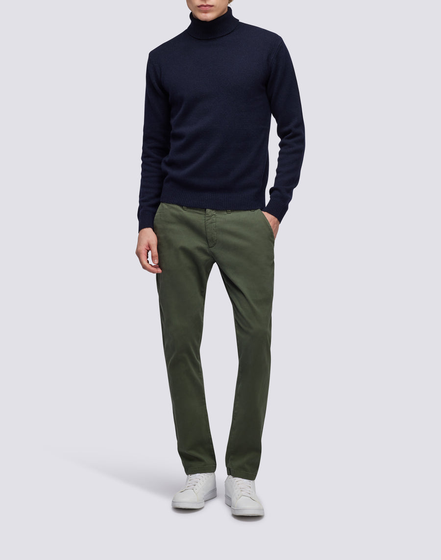 Sundek maglione a girocollo misto cashmere M353KIWS500-00700 In Linea