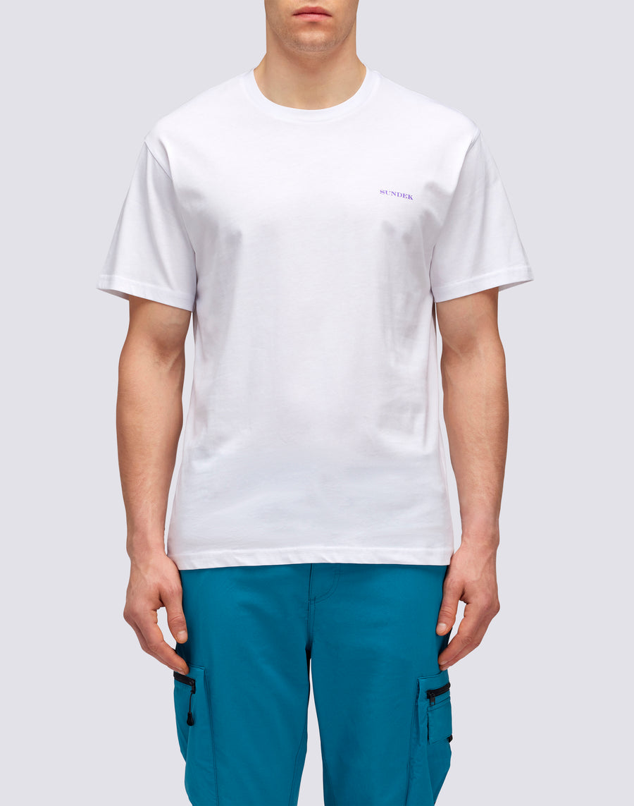 Sundek T-SHIRT PALM TRIP m618tej789p-00600 Fino Al -60%
