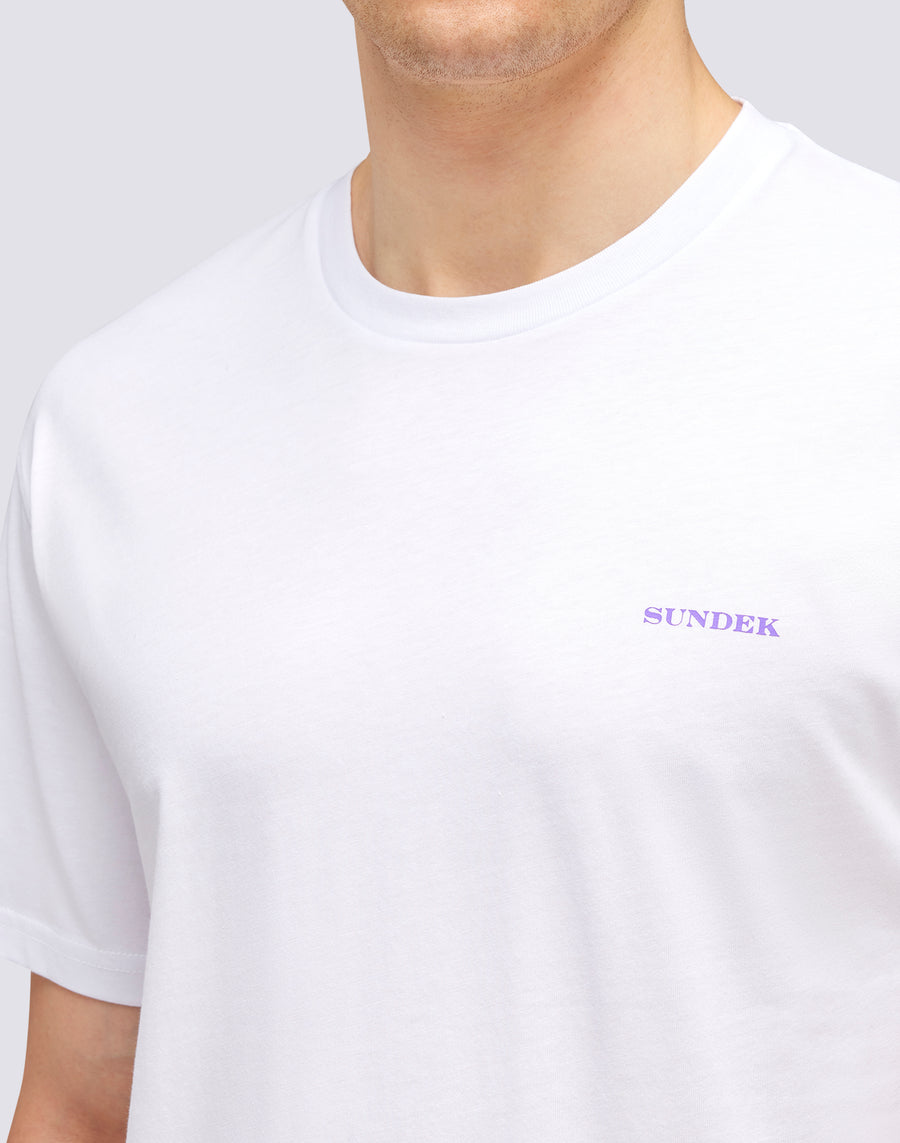 Sundek T-SHIRT PALM TRIP m618tej789p-00600 Fino Al -60%