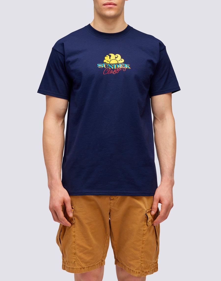 Sundek T-SHIRT HERITAGE PRINT m641tejy300-00700 Prezzo Ridotto