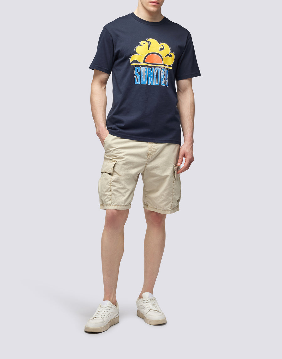 Sundek T-SHIRT SUNDEK LOGO m614tejr900-00701 Novità