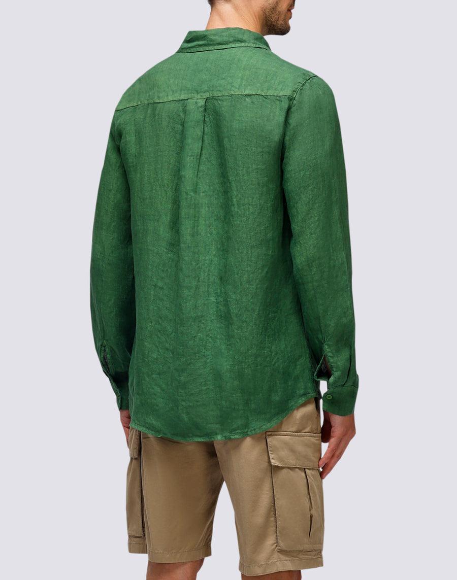 Sundek CAMICIA LINO m820shli7tc-30200 Trasporto libero internazionale