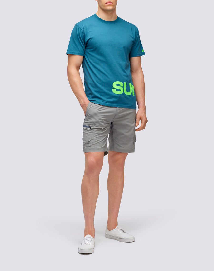 Sundek T-SHIRT LOGO BIG m608tej7800-a3401 Vendita Calda
