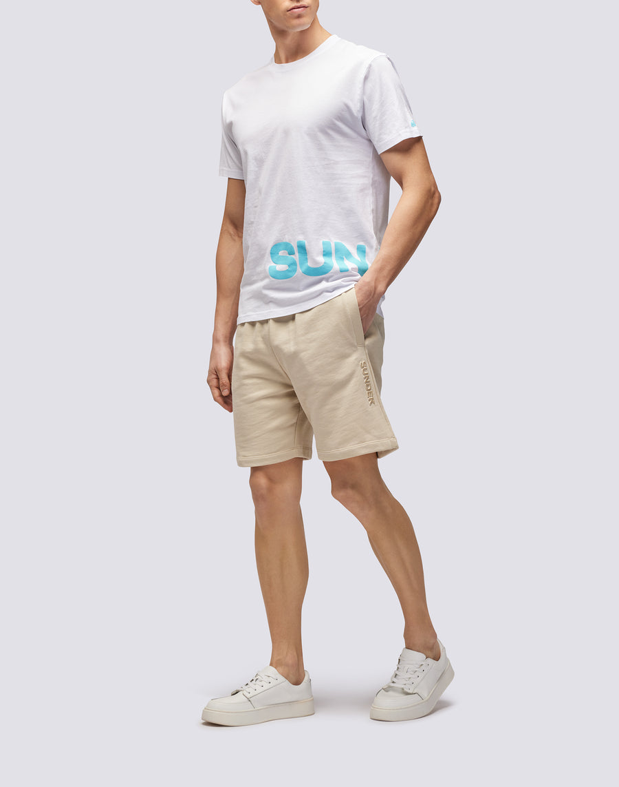 Sundek T-SHIRT LOGO BIG m608tej7800-00601 Vendita Economica