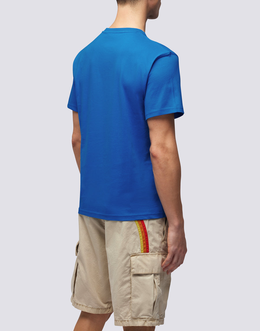Sundek T-SHIRT GIROCOLLO CON STAMPA LOGO m021tej7800-a2201 Negozio