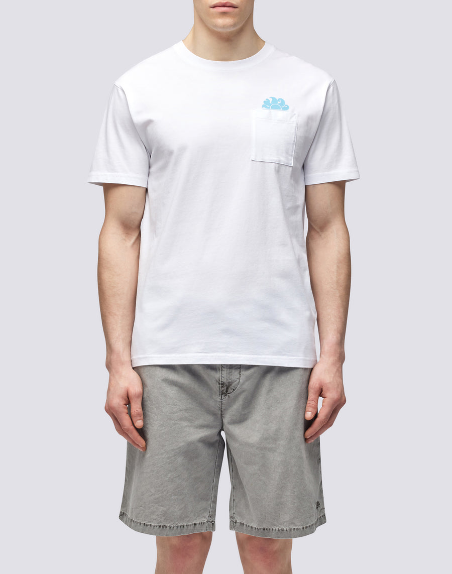 Sundek T-SHIRT CON TASCA m609tej7800-00601 Promozione