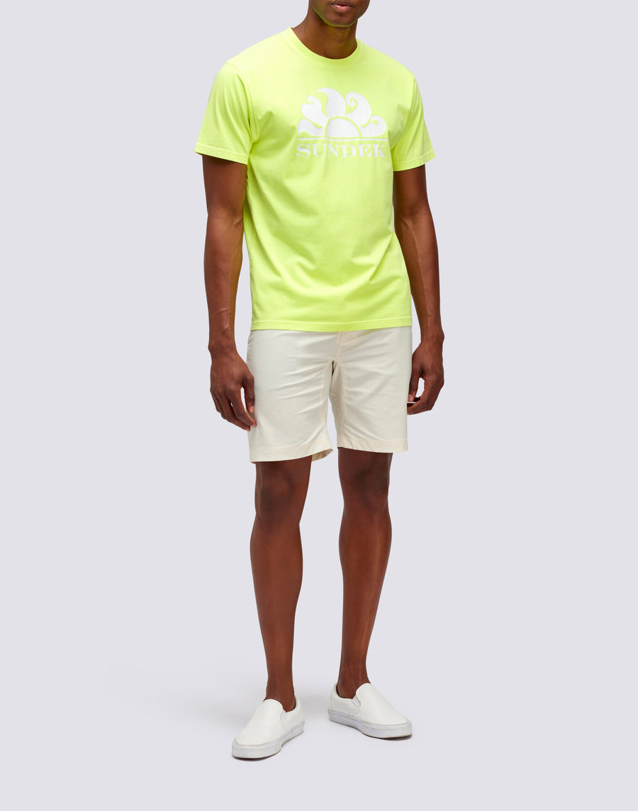 Sundek T-SHIRT LOGO PRINT m021tej78tc-23001 Sottocosto
