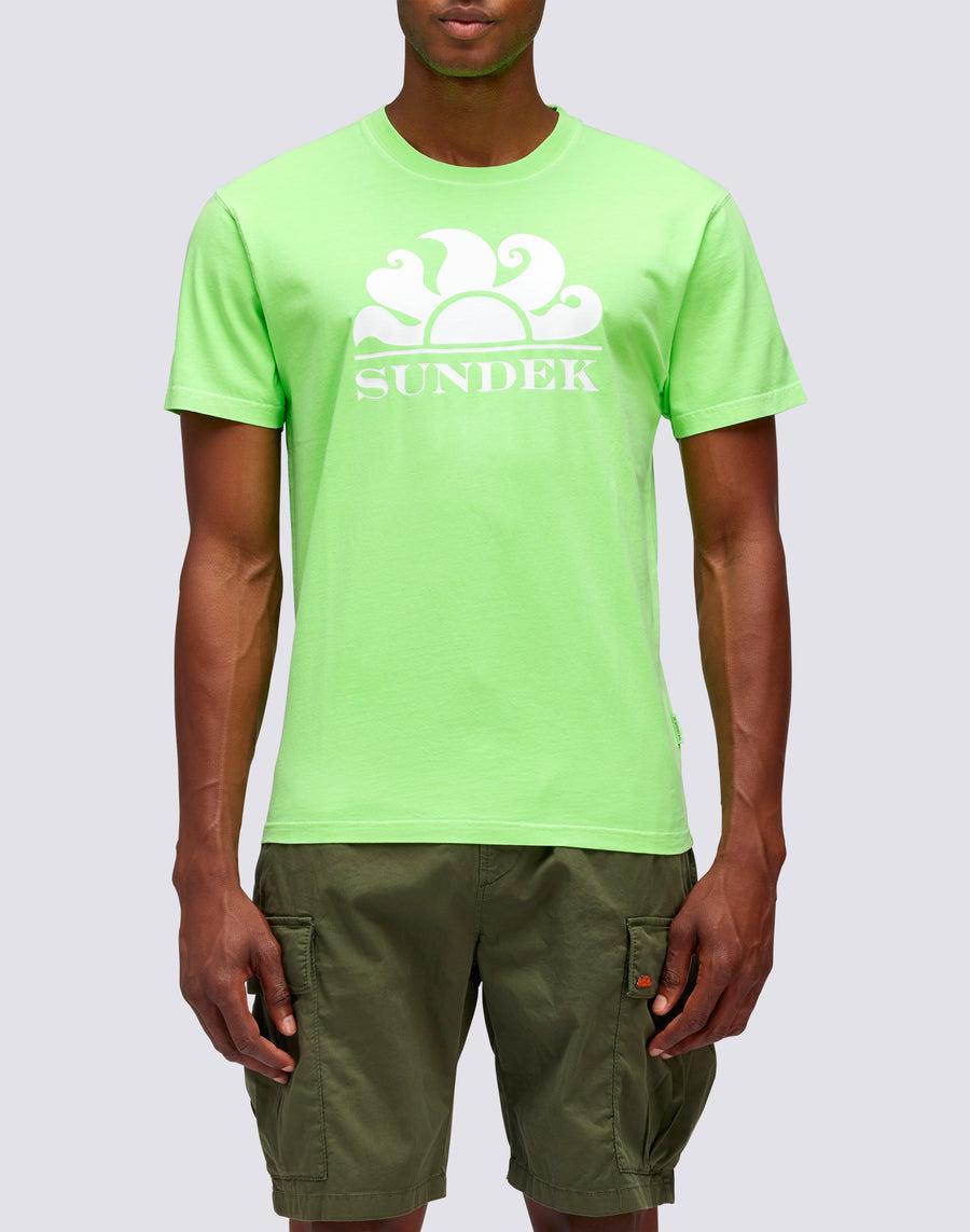 Sundek T-SHIRT LOGO PRINT m021tej78tc-24801 Sconto