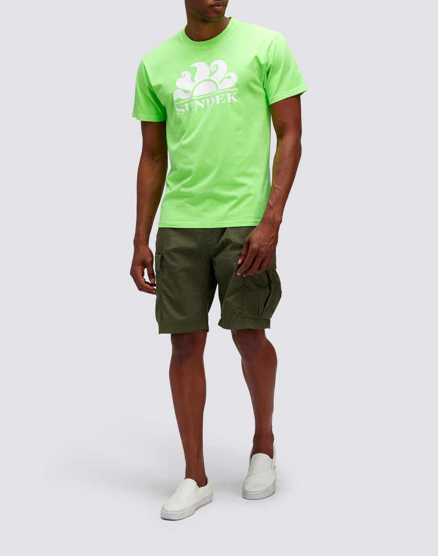 Sundek T-SHIRT LOGO PRINT m021tej78tc-24801 Sconto