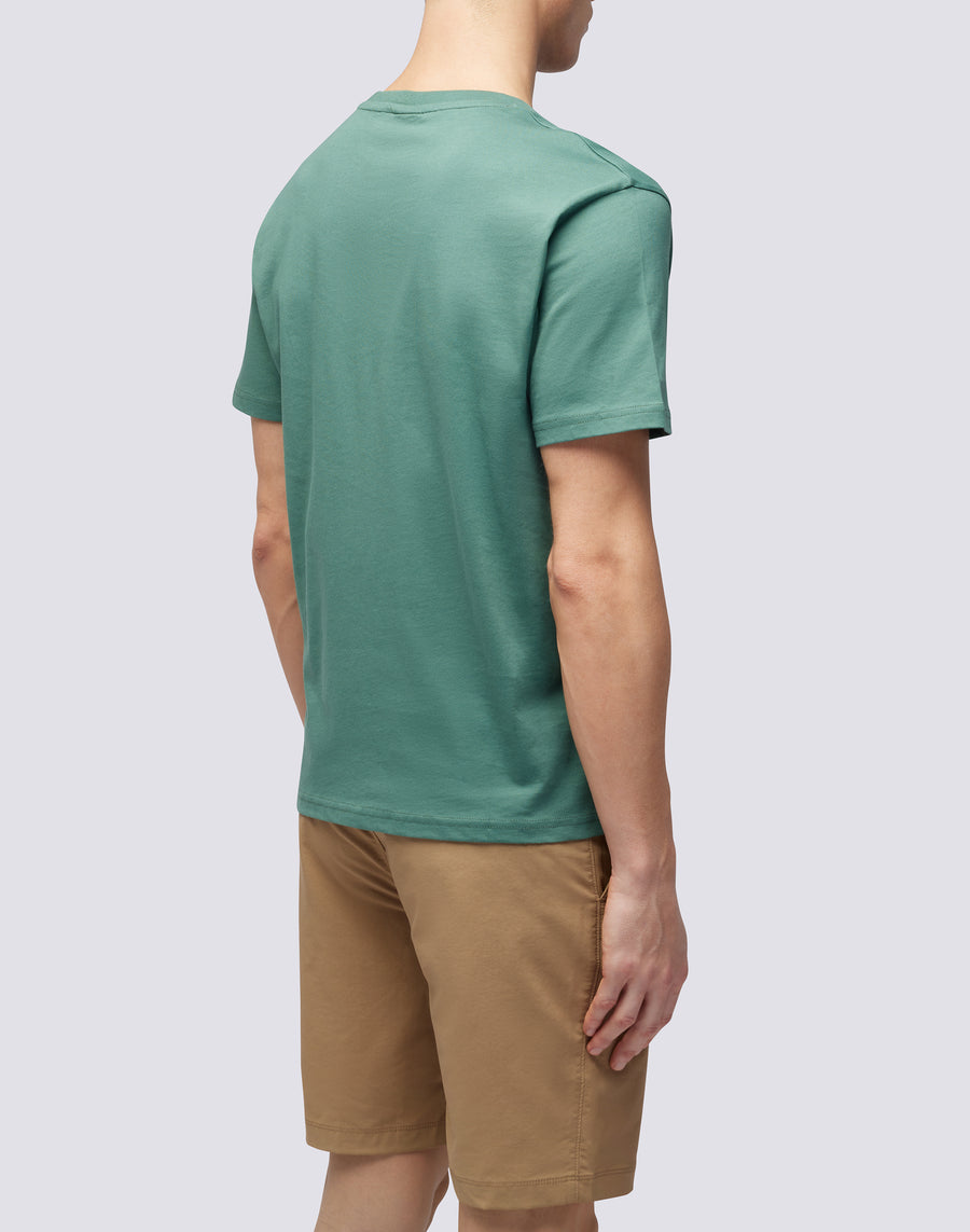 Sundek T-SHIRT MANICHE CORTE CON LOGO m021tej78ot-a1600 Vendita Calda